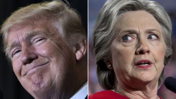 El presidente Trump quiere competir electoralmente otra vez contra Clinton.
