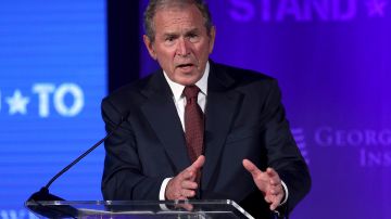 El expresidente W. Bush rechaza el discurso supremacista en EEUU.
