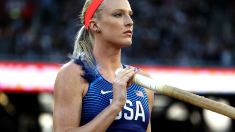 Sandi Morris, atleta olímpica. Patrick Smith/Getty Images