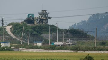 La DMZ es una franja de cuatro kilómetros de ancho plagada de minas.