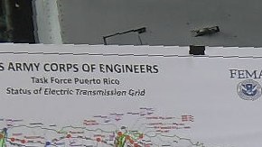 El presidente Trump viajó a Puerto Rico.