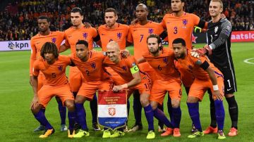 Selección Holanda. EMMANUEL DUNAND/AFP/Getty Images
