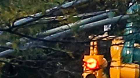 Un fuerte dispositivo se implementó en la zona.