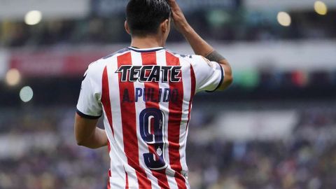 Alan Pulido, delantero de Chivas de Guadalajara