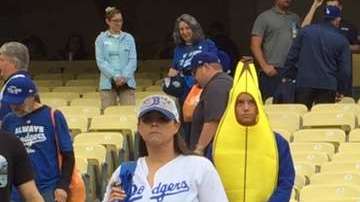 Aficionados de Dodgers quien una noche terrorífica para Astros