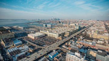 Vista aérea de Industry City en Brooklyn