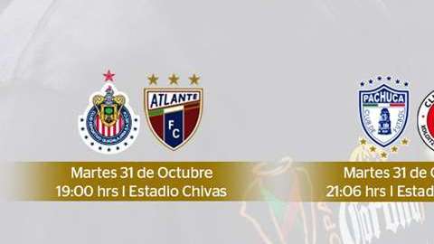 Quedaron listos los horarios y las fechas de los duelos de cuartos de la Copa MX