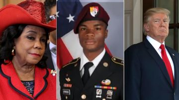 La congresista Federica Wilson reveló la falta de respeto del presidente Trump a la familia del sargento T. Johnson.