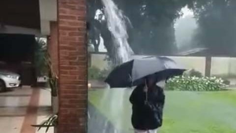 Una tormenta eléctrica impactó la provincia de Misiones en Argentina, este fin de semana.