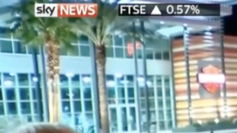 Brianna Hendricks narró el insólito hecho a las cámaras de Sky News.