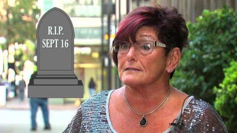 Una confusión en el número de seguro social de Barbara Byers supuso que el banco y el gobierno la diera por muerte.