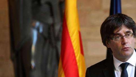 El presidente de la Generalitat, Carles Puigdemont. EFE/Archivo