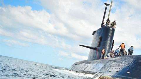 Se intensifica la búsqueda del submarino en La Patagonia. /EFE
