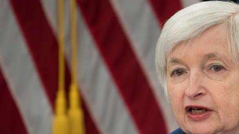 La presidenta de la Reserva Federal (Fed) de Estados Unidos, Janet Yellen