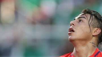 Los chilenos Alexis Sánchez y Eduardo Vargas, en la Copa América.