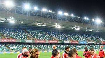 Futbolistas suizos asisten a una sesión de entrenamiento en Windsor Park, en Belfast, Reino Unido, donde enfrentarán a Irlanda del Norte. (Foto: EFE/LAURENT GILLIERON)