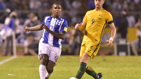 Honduras y Australia empataron 0-0 en el reechaje de ida.