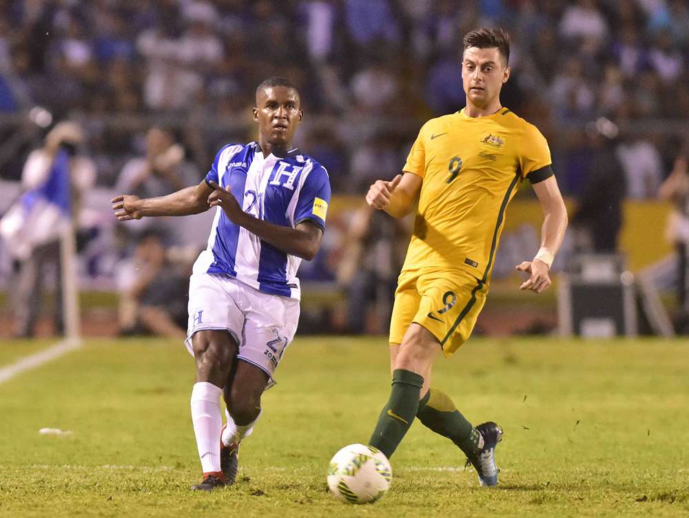 Honduras y Australia empataron 0-0 en el reechaje de ida.