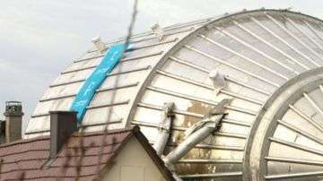 Llevar al espectrómetro a su sitio fue una odisea.