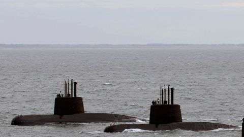 El ARA San Juan "perdió la comunicación" con la Armada el miércoles. Getty