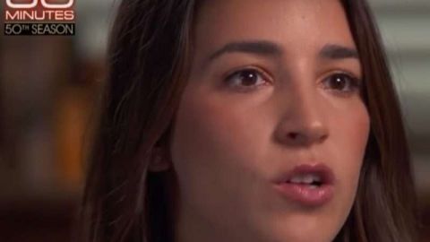 Aly Raisman habló en el programa 60 Minutes sobre la agresión sexual que recibió de Larry Nassar.