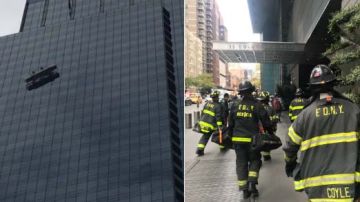 El incidente se reportó en un edificio de Columbus Circle.El incidente se reportó en un edificio de Columbus Circle.