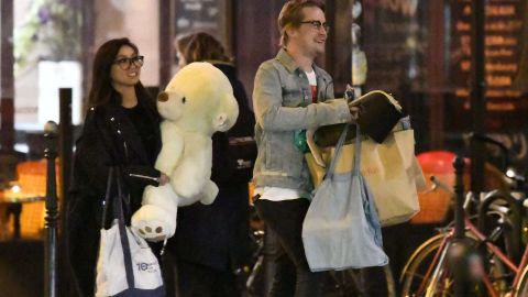 Macaulay Culkin y Brenda Song.