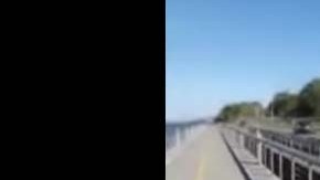 El grupo de argentinos quería llegar en bicicleta hasta el Brooklyn Bridge.