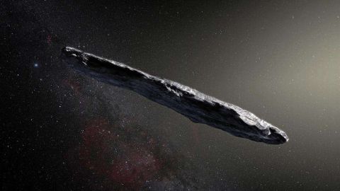 Oumuamua es el primer asteoride que proviene fuera del sistema solar.