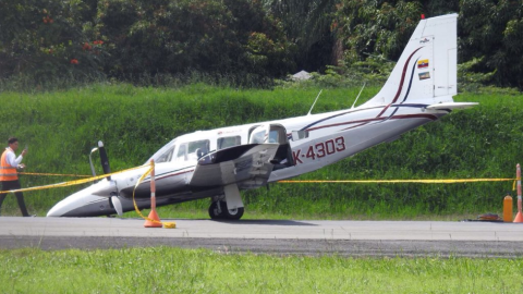 La pericia del piloto salvó a los pasajeros.