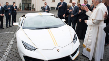 El Lamborghini Huracán será subastado.