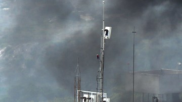 La riña dejó varios heridos.