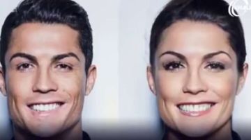 Así se vería Cristiano Ronaldo si fuera mujer