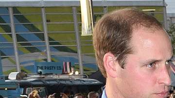 Los príncipes William y Harry.