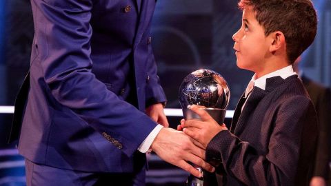 Cristiano Ronaldo Jr. Philipp Schmidli/Getty Images