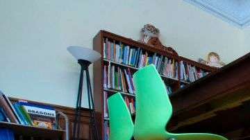 La ubicación de la biblioteca es uno de sus mayores atractivos.