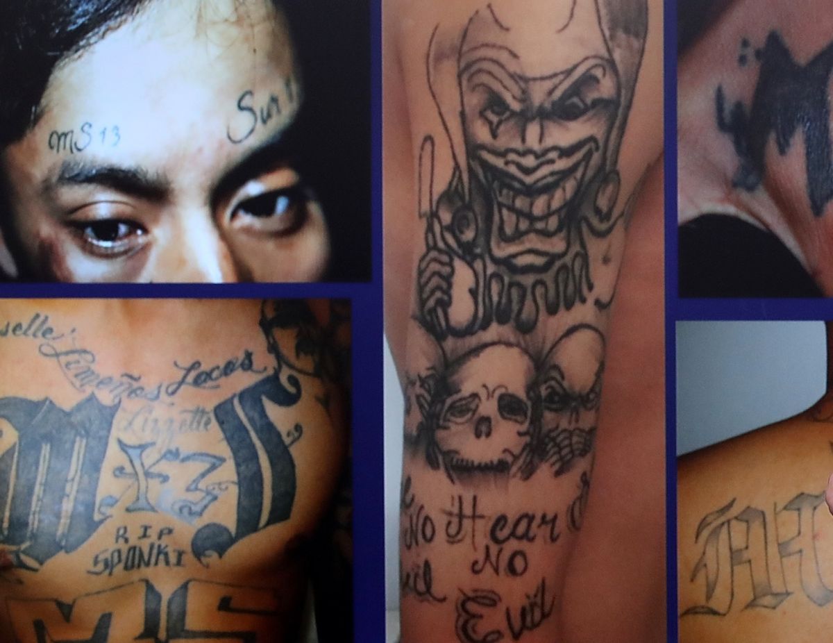 Según el FBI, los nuevos miembros de La Mara tienen prohibido tatuarse.