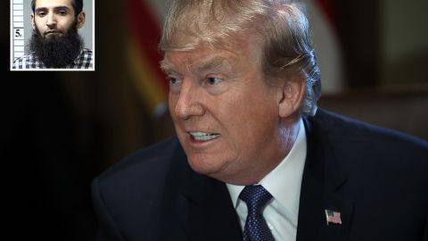 El presidente Trump ha tuiteado sobre el terrorista de Nueva York.