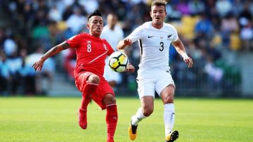 Perú y Nueva Zelanda empataron 0-0 en la ida. Hannah Peters/Getty Images