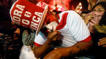 Los peruanos unieron a América Latina.  LUKA GONZALES/AFP/Getty Images