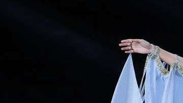 El vestuario le jugó una mala pasada a Hadid.