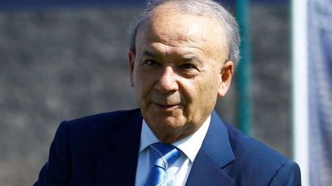 Guillermo Álvarez Cuevas, presidente de Cruz Azul, desmintió la contratación de Pedro Caixinha. (Foto: Imago7/Victor Cruz)