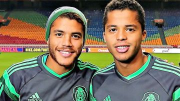 Jonathan y Giovani dos Santos están con la selección nacional de México en la gira por Europa. ¿Jugarán en la Liga MX? ¿Es esto posible?(Foto: Imago7/Etzel Espinosa)