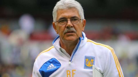 Ricardo Ferretti renovó contrato con los Tigres de la UANL. (Foto: Imago7/Marcos Domínguez)