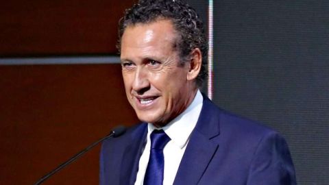 Jorge Valdano, durante la ceremonia de investidura al Salón de la Fama 2017.
(Foto: Imago7/Ulises Naranjo)