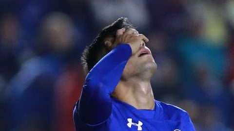 Cruz Azul no pudo anotarle al América en el juego de ida de los Cuartos de Final del Apertura 2017 de la Liga MX. (Foto: Imago7/Eloisa Sanchez)