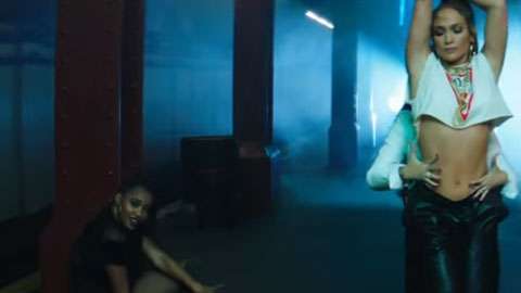 Jennifer Lopez en su nuevo video.