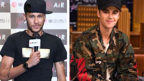 Neymar y Justin Bieber se encuentran el top ten.