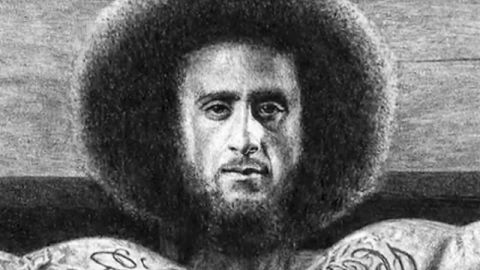 Colin Kaepernick es el protagonista del más reciente trabajo del dibujante Keegan Hall.