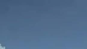 El meteorito también se vio en Rusia.